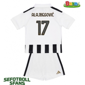 Juventus Kerim Alajbegovic #17 Hemmaställ Barn 2026-27 Kortärmad (+ Korta byxor)